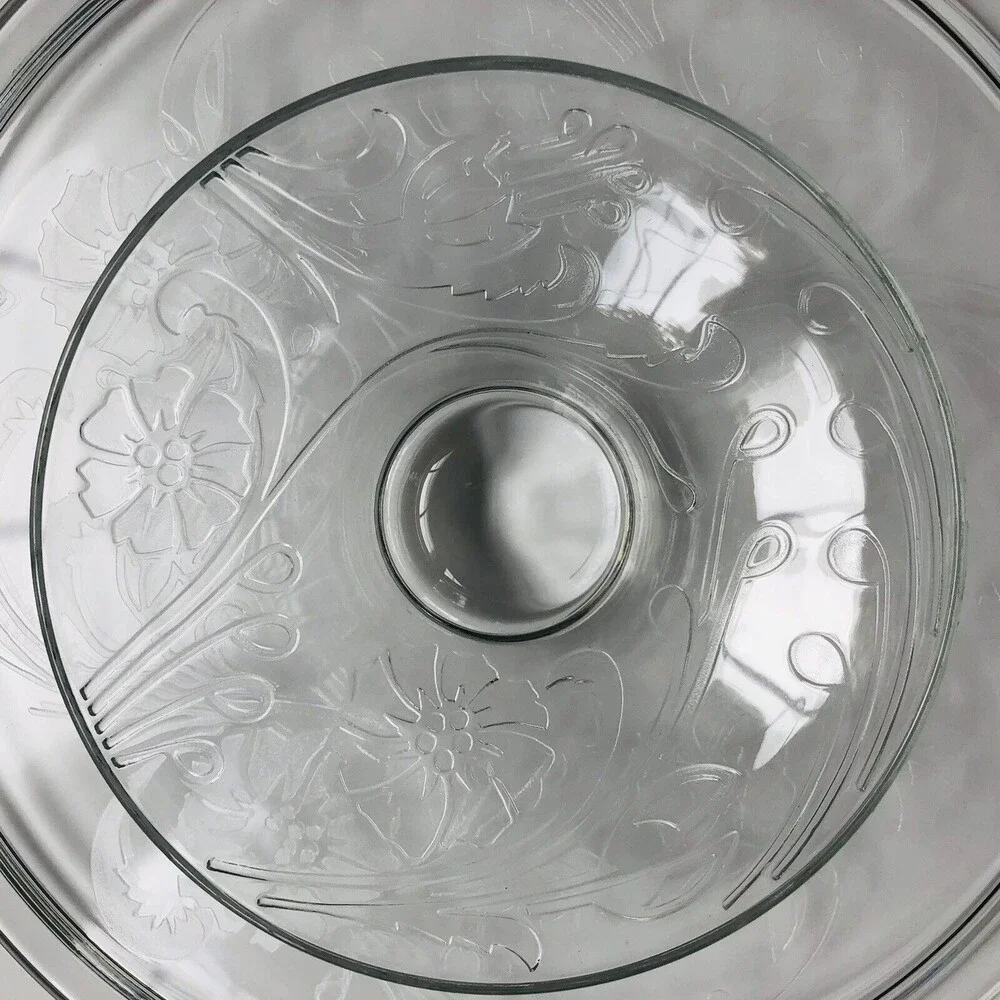 Luminarc Mariella footed cake plate 13